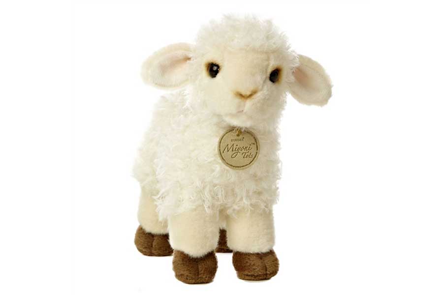 Stuffed lamb toy