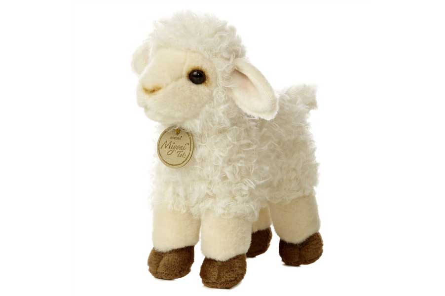 Stuffed lamb toy