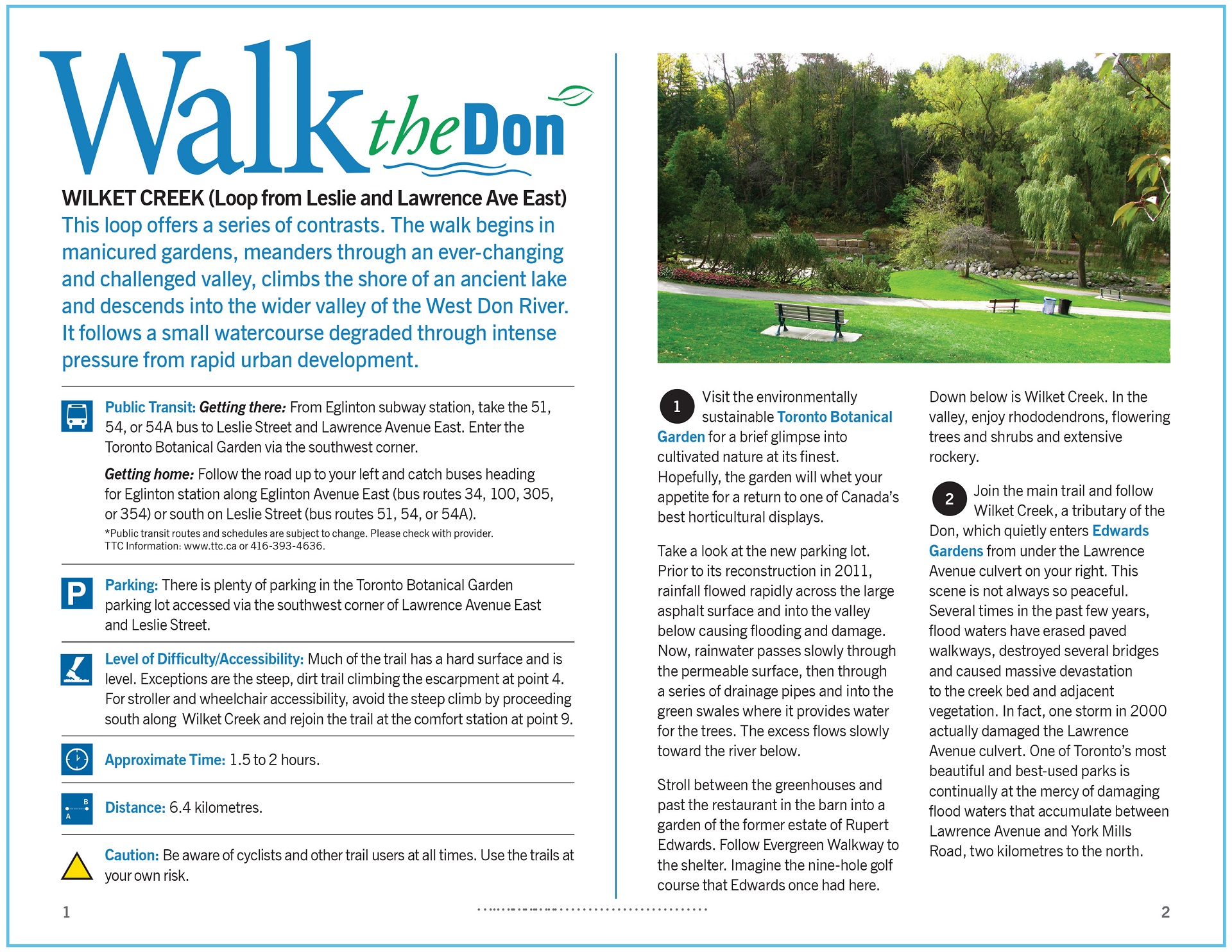 Walk the Don - Wilket Creek Trail Guide