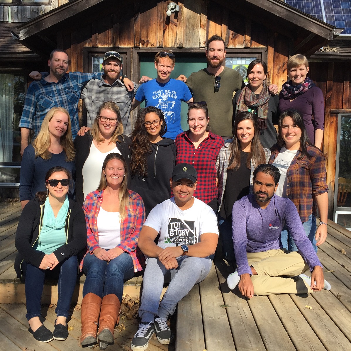 Young Conservation Professionals program participants take part in a leadership retreat
